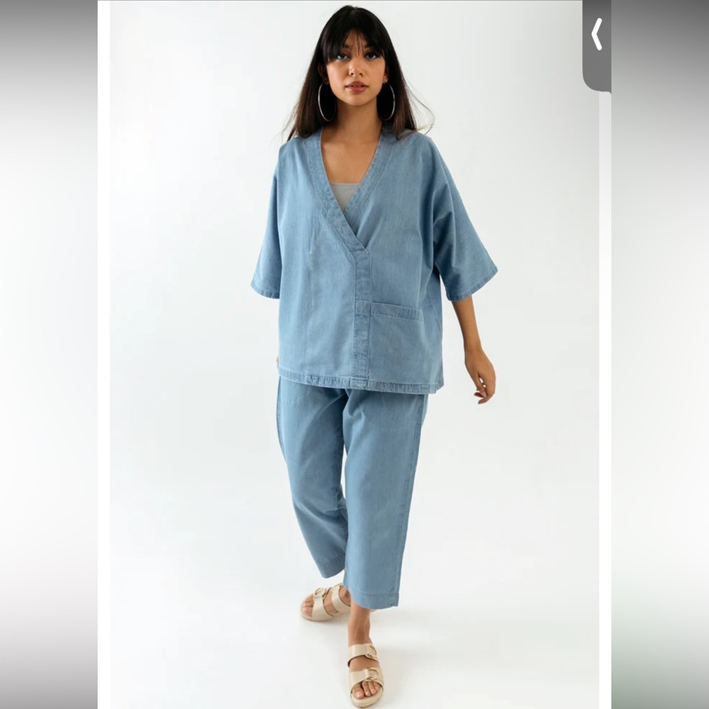 Denim co-ord set